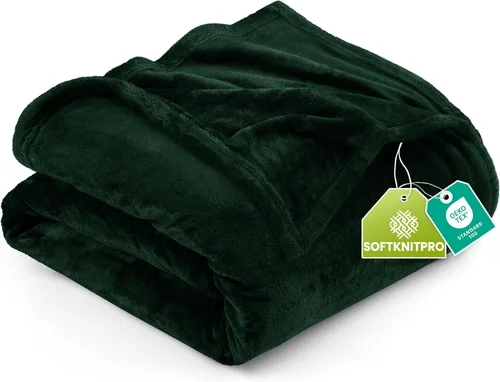 Vista 132 de Utopia Bedding - Manta de vellón de lujo, mullida, antiestática; manta de suave microfibra de 8.8 oz/yd² (300 g/m²) para sofá y cama; tamaño Gris