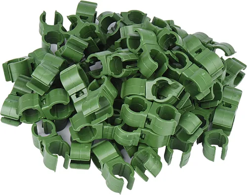 Vista 5 de 50 clips de conector de plantas enrejado de jardín para jaula de tomate Clips universales