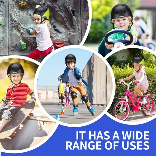 Vista 6 de Kids Helmet Toddler Bike Helmets for Ages 2-3-5-8-14 Years Kids Girls Boys Youth, Adjustable Multi-Sport Helmet for Skateboard Cycling Scooter