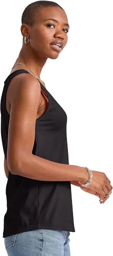 Vista 3 de Hanes Originals - Camiseta sin mangas de triple mezcla para mujer, ligera, disponible en tallas grandes