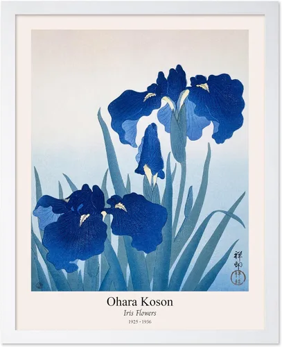 Vista 20 de Poster Master Vintage Ohara Koson Poster - Retro Blooming Lotus Flowers Print - Japanese Art - Flower Illustration - Aesthetic Design - Floral