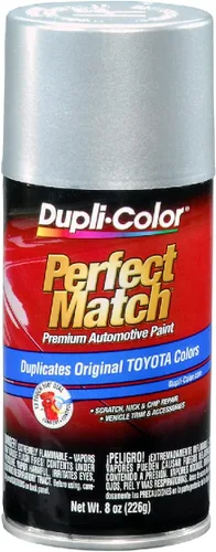Vista 204 de Dupli-Color EBCC04177 Perfect Match Pintura en Aerosol Automotriz – Chrysler Bright Platinum Metallic, PS4/MS4 – Lata de Aerosol de 8 oz