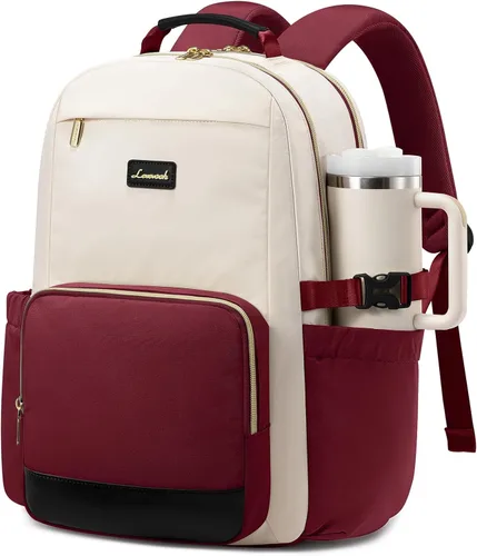 Vista 20 de LOVEVOOK Mochila para laptop para mujer, 15,6 pulg.