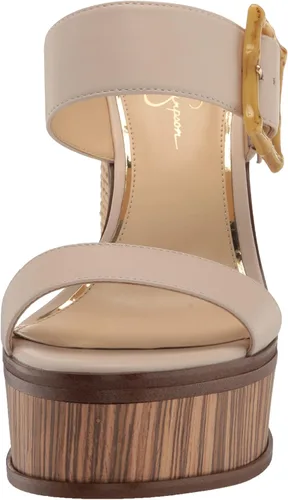 Vista 2 de Jessica Simpson Sandalias de cuña Hendrya para mujer