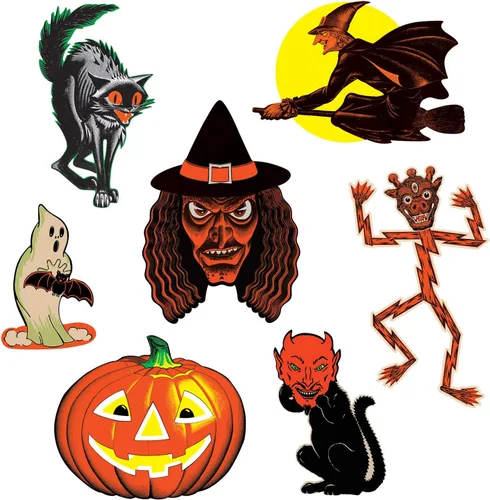 Vista 13 de Beistle Recortes de Halloween