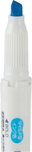 Vista 4 de Zebra Mildliner WKT7-MCYA - Resaltador, color cian suave