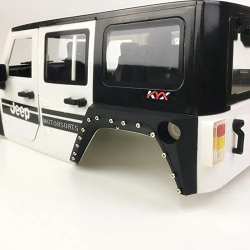 Vista 4 de KYX Racing DIY Nylon Fender Flares para coche RC Crawler Axial SCX10 II SCX10 III de 1/10