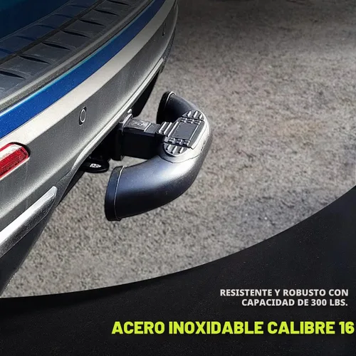 Vista 2 de Chelhead Escalón de Enganche Universal para Servicio Pesado, Protector de Parachoques Resistente para Remolque de Camión SUV, Montaje de Enganche