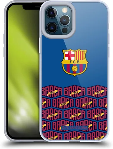 Vista 69 de Head Case Designs Funda de gel con licencia oficial del FC Barcelona con logotipo y patrón de Forca Barca [protección de grado militar] compatible