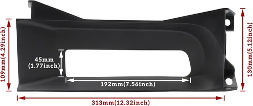 Vista 6 de Ganchos de remolque delanteros Soporte de bisel para Dodge Ram