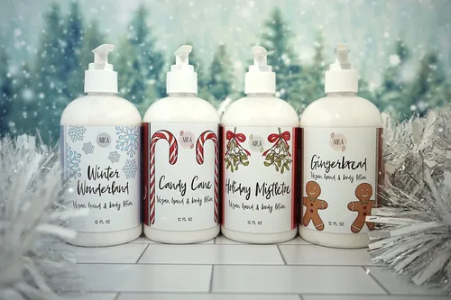 Vista 5 de Aira Loción hidratante para manos totalmente natural, loción vegana de manos para hombres y mujeres, cuidado de la piel de lujo para baño, regalo