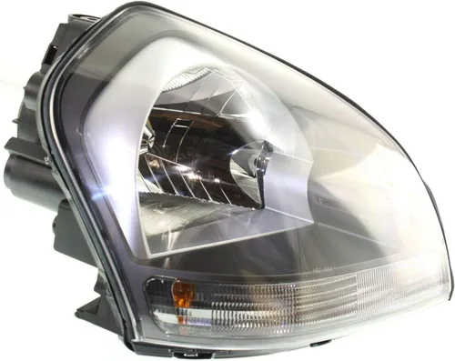 Vista 4 de Evan Fischer Faro delantero lateral del conductor y del pasajero para Hyundai Tucson 2005-2009 halógeno con bombillas con luz de señal de giro