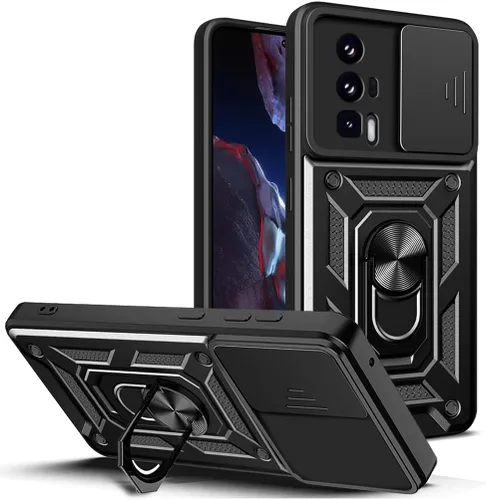 Vista 36 de Compatible con Tecno Camon 18P Bracket Shell, Slide Camera Lens Cover Case Azul