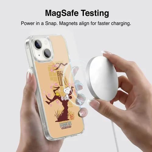 Vista 265 de Carcasa de gel para iPhone 7 Plus/iPhone 8 Plus, diseño de Snoopy Oriental de Peanuts, Badges