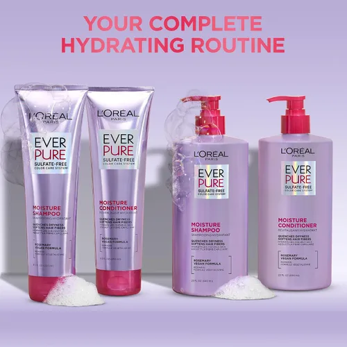 Vista 8 de L'Oréal Paris EverPure - Shampoo hidratante sin sulfato