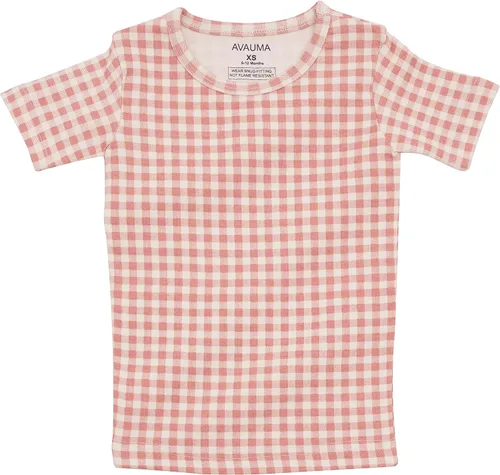 Vista 193 de AVAUMA Conjunto de pijama de algodón para bebés y niñas de 6 meses a 7 años