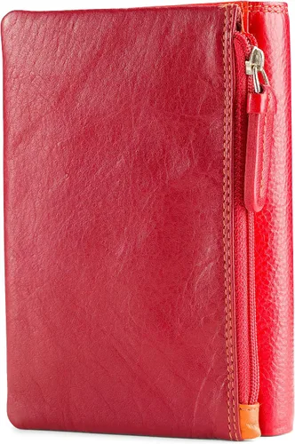 Vista 2 de Visconti Penang RB109 - Cartera organizadora de piel multicolor para mujer, 4.0 x 6.0in