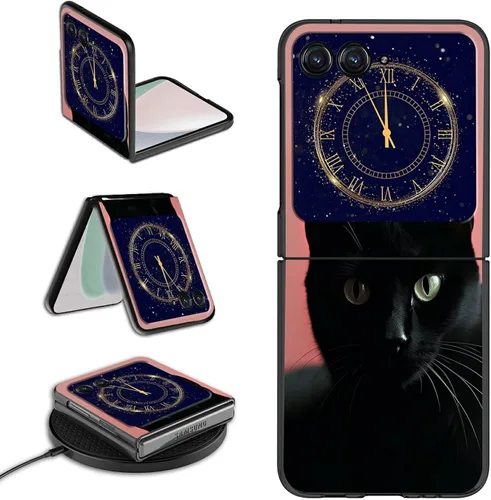 Vista 39 de Rossy Funda para Motorola RAZR 5G, para Moto RAZR 5G, funda delgada y ligera de policarbonato duro a prueba de golpes para Motorola Moto RAZR 5G