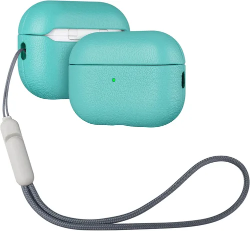 Vista 15 de Lopie Estuche de cuero para AirPods Pro de segunda generación - Rojo, unisex
