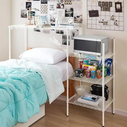 Vista 2 de DormCo Suprima® Estantería Ajustable - The Shelf Supreme - Blanco