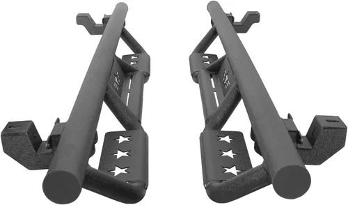 Vista 8 de u-Box JLU - Estribo Nerf - Barras laterales compatibles con Jeep Wrangler JL Unlimited 2018-2026 de 4 puertas