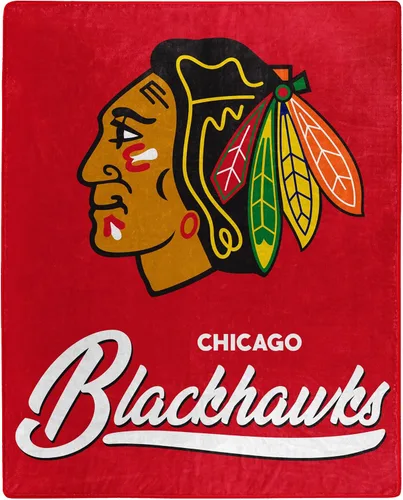 Vista 41 de Northwest NHL Unisex-Adult Raschel Throw Blanket rojo (Inspired)