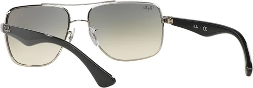 Vista 6 de Ray-Ban RB3483 - Gafas de sol cuadradas de metal para hombre