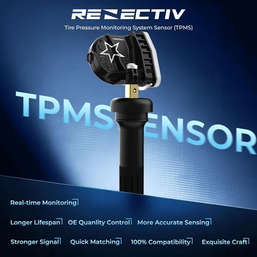 Vista 5 de RENECTIV Sensor GM TPMS, sensor de sistema de monitoreo de presión de neumáticos (TPMS) apto para Buick Cadillac Chevrolet GMC Pontiac