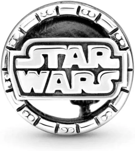 Vista 2 de PANDORA Star Wars C-3PO y R2-D2 Charm Metal Sin gemas