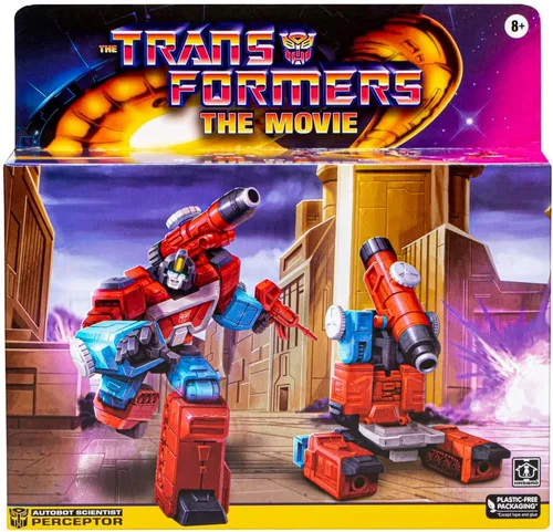 Vista 3 de Hasbro F6946 Transformers Retro La Película de Transformers Perceptor Figura de Acción
