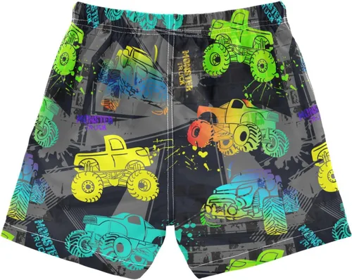 Vista 2 de Traje de baño para niños, pantalones cortos de playa de secado rápido, trajes de baño con forro de malla