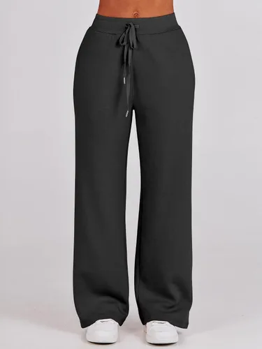 Vista 6 de ANRABESS Women 2 Piece Outfits Sweatsuit Set 2023 Fall Oversized Half Zip Sweatshirt Wide Leg Sweatpant Lounge Set Tracksuit