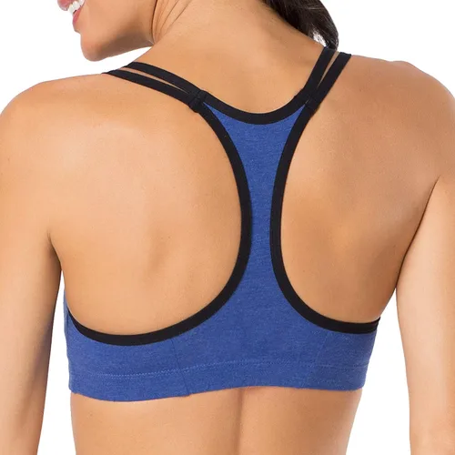 Vista 4 de Fruit of the Loom 2-Pack, front-close espalda cruzada Sport Bras