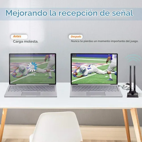 Vista 3 de Bingfu Antena 4G LTE 6dBi Base Magnética MIMO TS9 Antena compatible con Verizon AT&T T-Mobile Sprint 4G LTE Mobile Hotspot MiFi Router Celular Módem