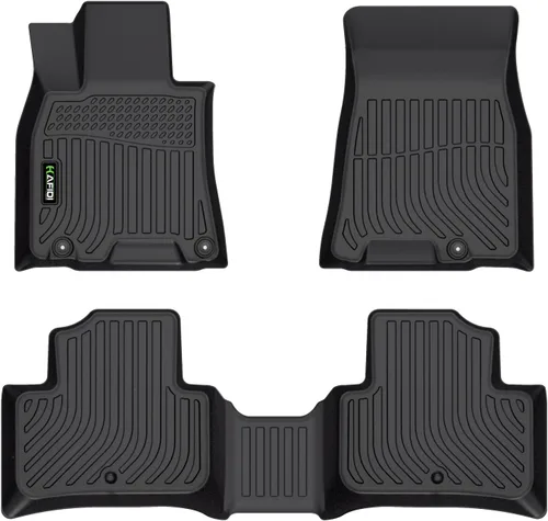 Vista 10 de Alfombrilla de maletero para todo tipo de clima para Mazda CX-30 2020-2025 2026, accesorios de maletero de auto de ajuste personalizado - Negro
