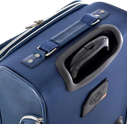 Vista 4 de Olympia Luggage Hamburg - Juego de equipaje de 3 piezas, marino, Juego de equipaje Hamburgo