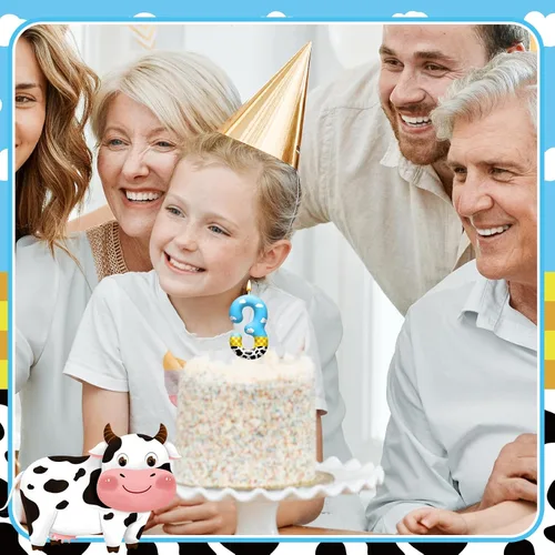 Vista 5 de Velas de Cumpleaños con Tema de Juguetes e Historia de Juguetes para Niños - Decoraciones Temáticas de Pastel, Suministros de Fiesta