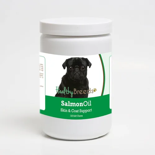 Vista 74 de Healthy Breeds Affenpinscher - Masticables suaves de aceite de salmón, 90