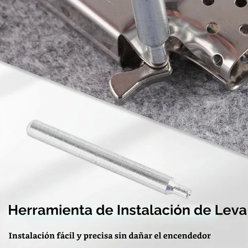 Vista 7 de Kit de reemplazo de resortes de leva y leva con remaches para Zippo