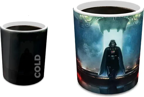 Vista 14 de Morphing Mugs Star Wars - The Book of Boba Fett - Un nuevo comienzo - Una taza sensible al calor de 16 onzas - Imagen completa revelada cuando se