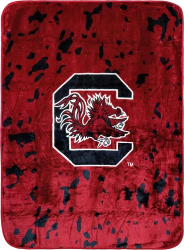 Vista 18 de College Covers Everything Comfy Arkansas Razorbacks Manta de Tiro Raschel Suave, Cálida y Enorme, 86" x 63