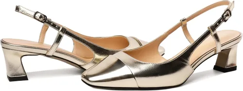 Vista 4 de Zamikoo Zapatos de tacón bajo para mujer con correa ajustable, tacones cuadrados de gatito, cómodas sandalias de tacón bajo de 2 pulgadas, zapatos