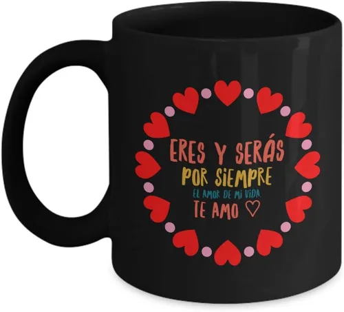 Vista 4 de Taza de cafe para novia Regalo para esposa Perfecto regalo para navidad, graduados, profesionales y estudiantes Vaso con afirmaciones