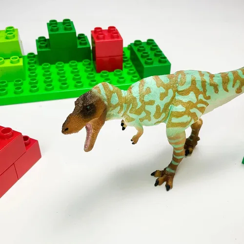 Vista 5 de Safari Ltd. Figura de Albertosaurus – Figura detallada de plástico de 10 pulgadas – Divertido juguete educativo de dinosaurio para niños, niñas