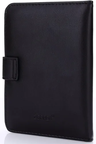 Vista 7 de ZOPPEN Combo de funda para pasaporte con compartimiento para carné de vacunación con protección de bloqueo de interferencia de radiofrecuencia