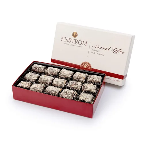 Vista 7 de Almendra Toffee Pequeños Bite-size, Gluten Free, Kosher Dairy, All Natural