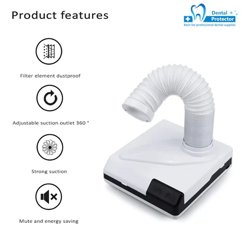 Vista 6 de 60W Pequeño Mini Nuevo Dental Mirco Motor Aspirador Fuerte Succión Baja Nioce Silenciosa Portátil Unidad De Máquina De Succión Dental
