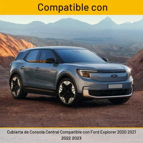 Vista 7 de A ABIGAIL Funda para Reposabrazos de Consola Central Compatible con Ford Explorer 2020 2021 2022 de Cuero PU Tapa de Caja de Reposabrazos Funda