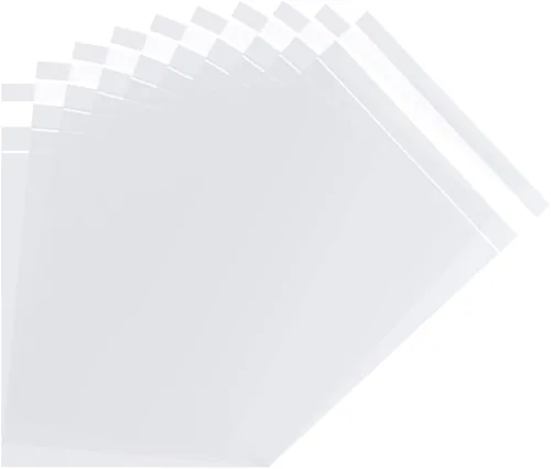 Vista 8 de Bolsas de celofán para galletas con sello de 4½ x 6½ pulgadas, transparentes, autoadhesivas, resellables, para dulces, galletas, tarjetas