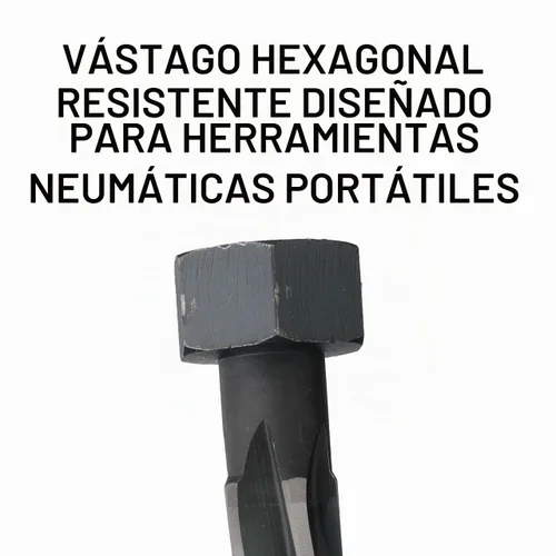 Vista 4 de Drill America - DWRRB1-1/4HEX 1-1/4" Escariador de puente/construcción con vástago hexagonal, serie DWR